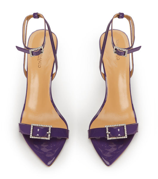 Purple Tony Bianco Mopsy Orchid Patent 10.5cm Event Heels | ILICD69734