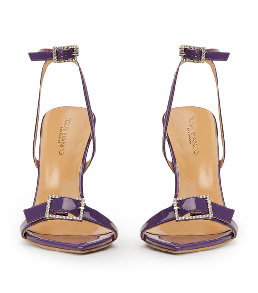 Purple Tony Bianco Mopsy Orchid Patent 10.5cm Event Heels | ILICD69734