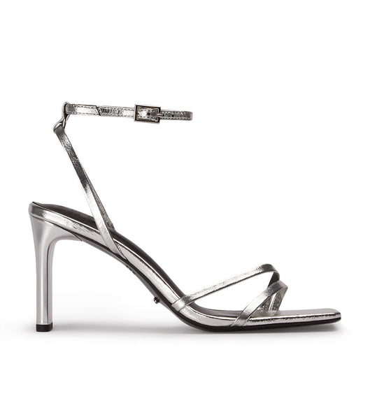 Silver Tony Bianco Corso Silver Foil 8.5cm Stiletto Heels | BILSD45704