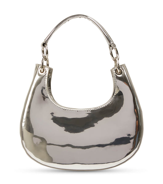 Silver Tony Bianco Talia Silver Shine Mini Handbags Accessories | FILUI56172