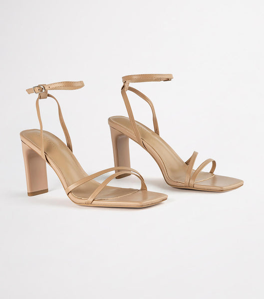 Skin Color Tony Bianco Corso Skin Nappa 8.5cm Event Heels | ILDFL66333