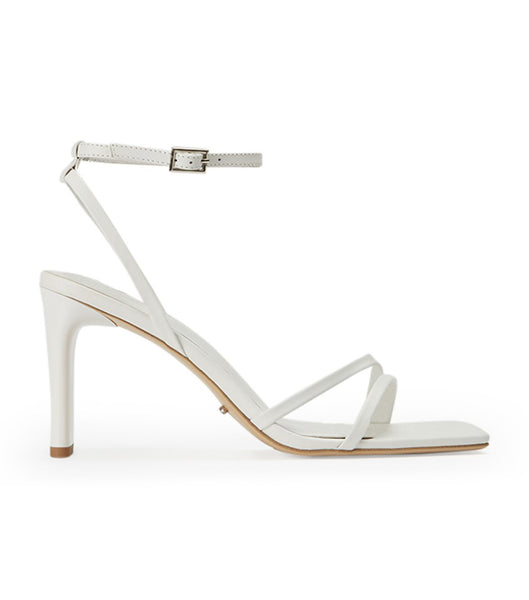 White Tony Bianco Corso Milk Capretto 8.5cm Stiletto Heels | ILXMI37650