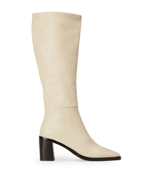 White Tony Bianco Darby Ecru Venice 7.5cm Mid Calf Boots | ILZDE12909