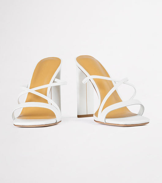 White Tony Bianco Fior White Kid 11cm Event Heels | ILXBR87488