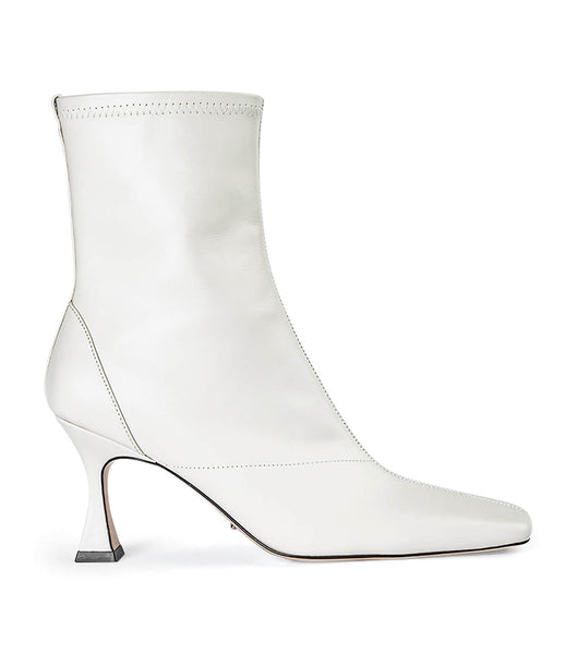 White Tony Bianco Fomo Dove Nappa 8cm Ankle Boots | ILDFL58434