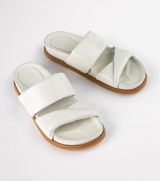 White Tony Bianco Henry Dove Nappa 3.5cm Sandals | ILJBT50831