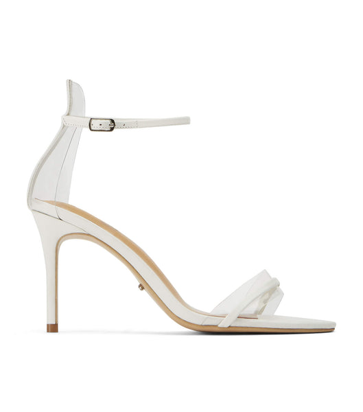 White Tony Bianco Houston Milk Capretto 8.5cm Stiletto Heels | ILXMI84466