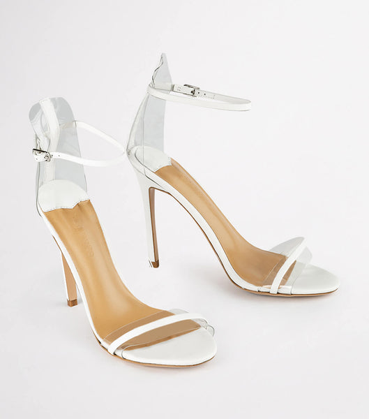 White Tony Bianco Kosumi Milk Denver 11cm Stiletto Heels | ILJVR10646