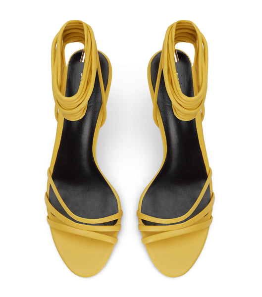 Yellow Tony Bianco Hailee Desert Nappa 8.5cm Low Heels | TILPQ41202