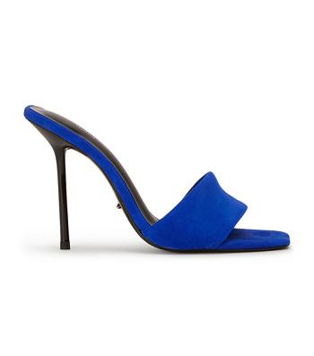 Azure Tony Bianco Natalie Azure Suede 10.5cm Event Heels | BILSO68617