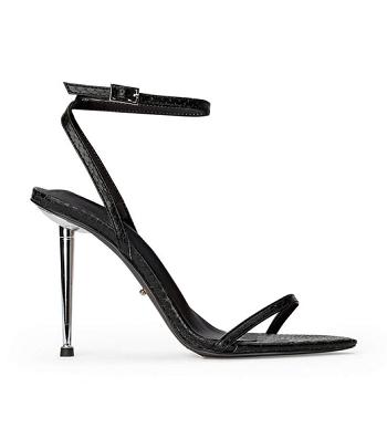 Black / Snake Tony Bianco Myra Black Snake 10.5cm Event Heels | ILCIF91547