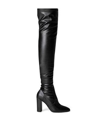 Black Tony Bianco Bloom Black Venezia 9.5cm Heeled Boots | QILWA68080