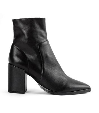 Black Tony Bianco Brazen Black Luxe 8.5cm Ankle Boots | ILCIF33068