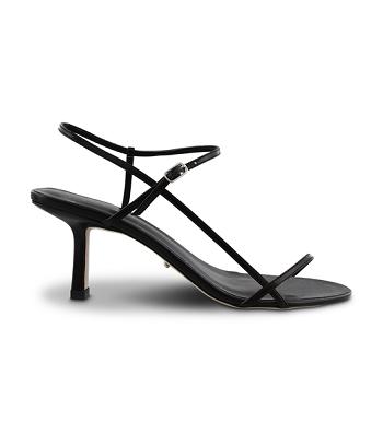 Black Tony Bianco Caprice Black Kid 7cm Low Heels | EILHC30192