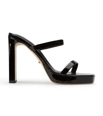 Black Tony Bianco Diane Black Patent 11.5cm Platform Shoes | ILEGJ43486