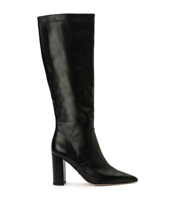 Black Tony Bianco Epic Black Venice 8.5cm Knee High Boots | ILQCS66585