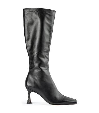 Black Tony Bianco Fantasy Black Venice 8cm Mid Calf Boots | ILJZR54080