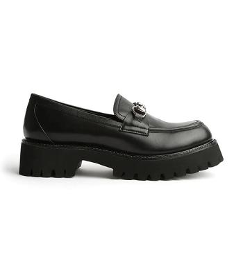 Black Tony Bianco Greer Black Como 4cm Loafers | AILWC22967