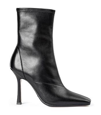 Black Tony Bianco Halsey Black Como 10.5cm Ankle Boots | ILXBR12995