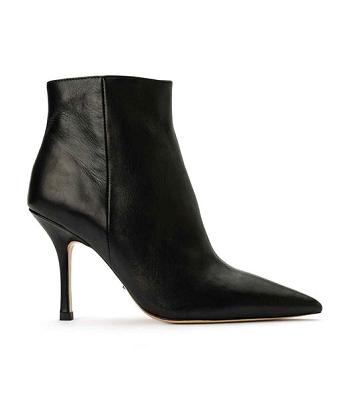 Black Tony Bianco Keanu Black Venice 9.5cm Heeled Boots | BILSO77943
