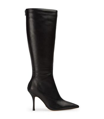 Black Tony Bianco Kortez Black Venice 9.5cm Mid Calf Boots | ILZDE30021