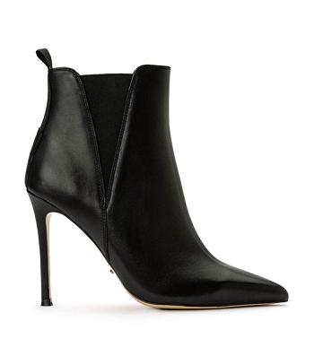 Black Tony Bianco Laken Black Como 10.3cm Ankle Boots | ILEGJ43453