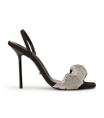 Black Tony Bianco Nixon Crystal/Black 10.5cm Event Heels | ILQAV30275