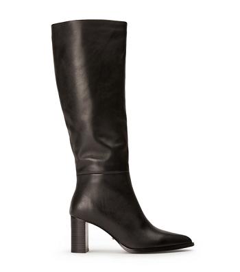 Black Tony Bianco Peppe Black Como 7.5cm Knee High Boots | DILKV96906