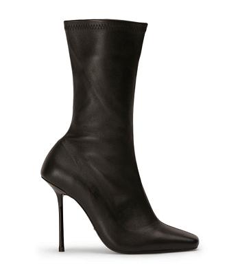 Black Tony Bianco Remie Black Venezia 10.5cm Heeled Boots | ILXBR55779