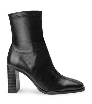 Black Tony Bianco Rover Black Venice 8.5cm Heeled Boots | ILEAH86379