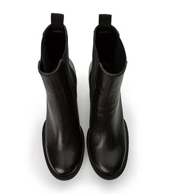 Black Tony Bianco Sammy Black Como 10cm Heeled Boots | TILPQ33910
