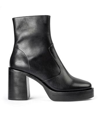 Black Tony Bianco Thunder Black Como 9cm Ankle Boots | SILNY22268