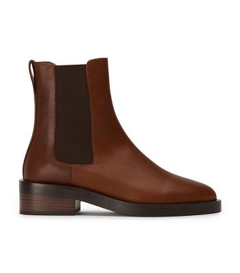 Brown Tony Bianco Tango Cognac 4cm Ankle Boots | YILGT97384