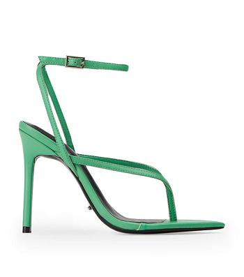 Green Tony Bianco Melina Acid Green 10.5cm Stiletto Heels | LILSX77580