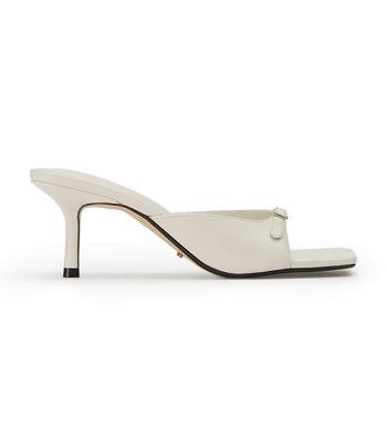 White Tony Bianco Asar Dove Nappa 6.5cm Low Heels | FILUI69544