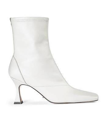 White Tony Bianco Fomo Dove Nappa 8cm Ankle Boots | ILDFL58434