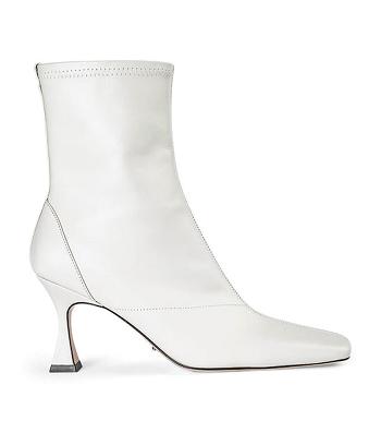 White Tony Bianco Fomo Dove Nappa 8cm Stiletto Boots | ILEAH43334