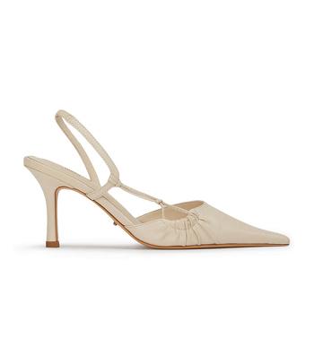 White Tony Bianco Sakai Dove Nappa 8cm Low Heels | ILXBR53873